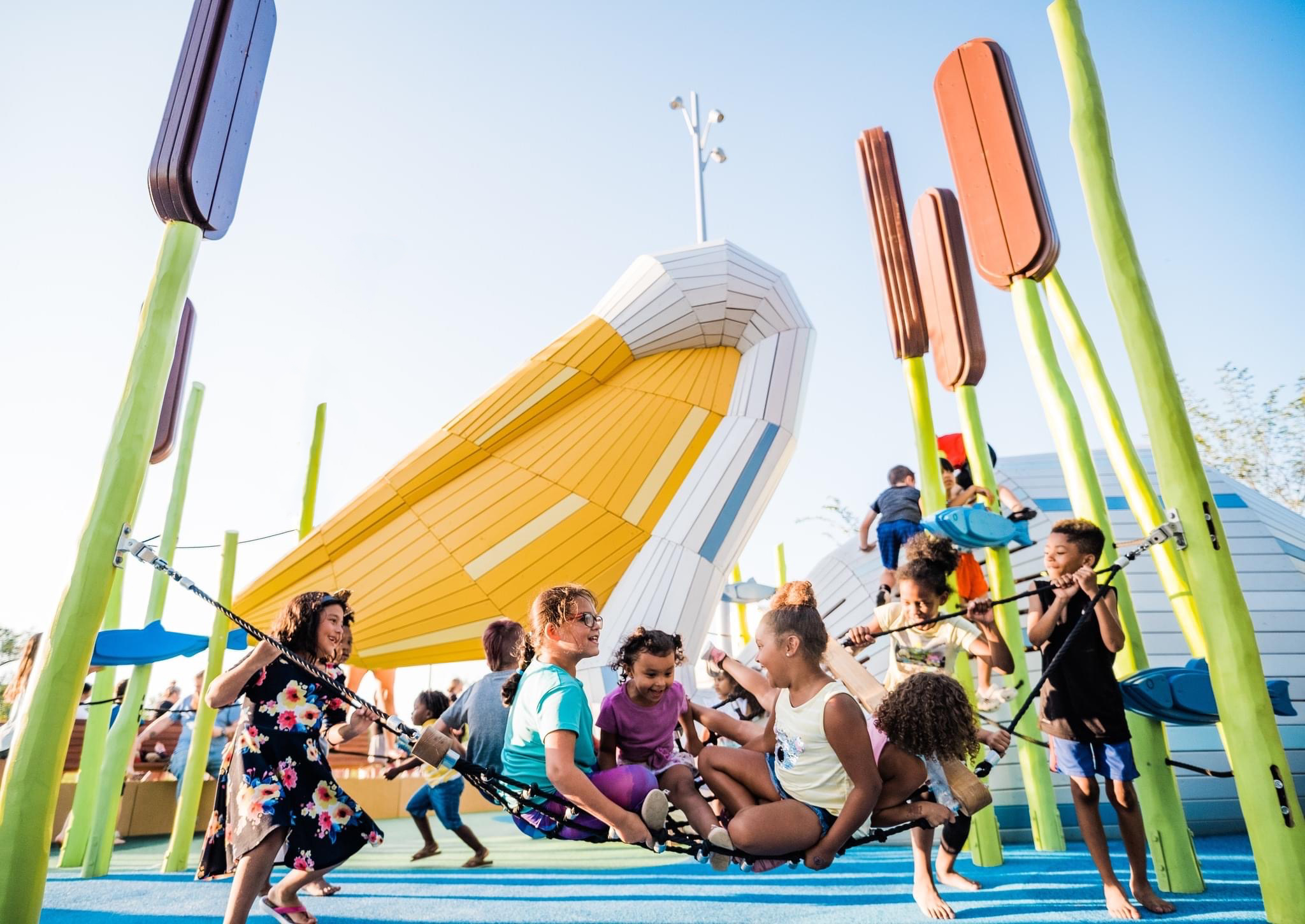Tom Hanafan Rivers Edge Park – Belle's Play Garden - Agency